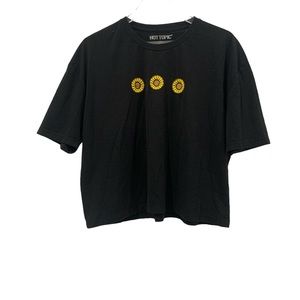 HOT TOPIC Sunflower Crop Top